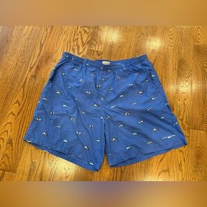 Columbia Super Backcast Swim Shorts for Men Vivid Blue fish size XL 8’